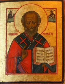 0303 St Nicholas; Russian; 19th cent.; 30x23.4x2.5; £ 1200 0303 St Nicholas; Russian; 19th cent.; 30x23.4
x2.5; £ 1200