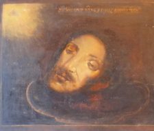 0309 Head of John the Baptist; Russian ; 19/20 cent.; 53.5x33x2.5 cms;      £550