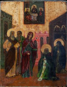 0501 Appearance of The Virgin to St Sergius